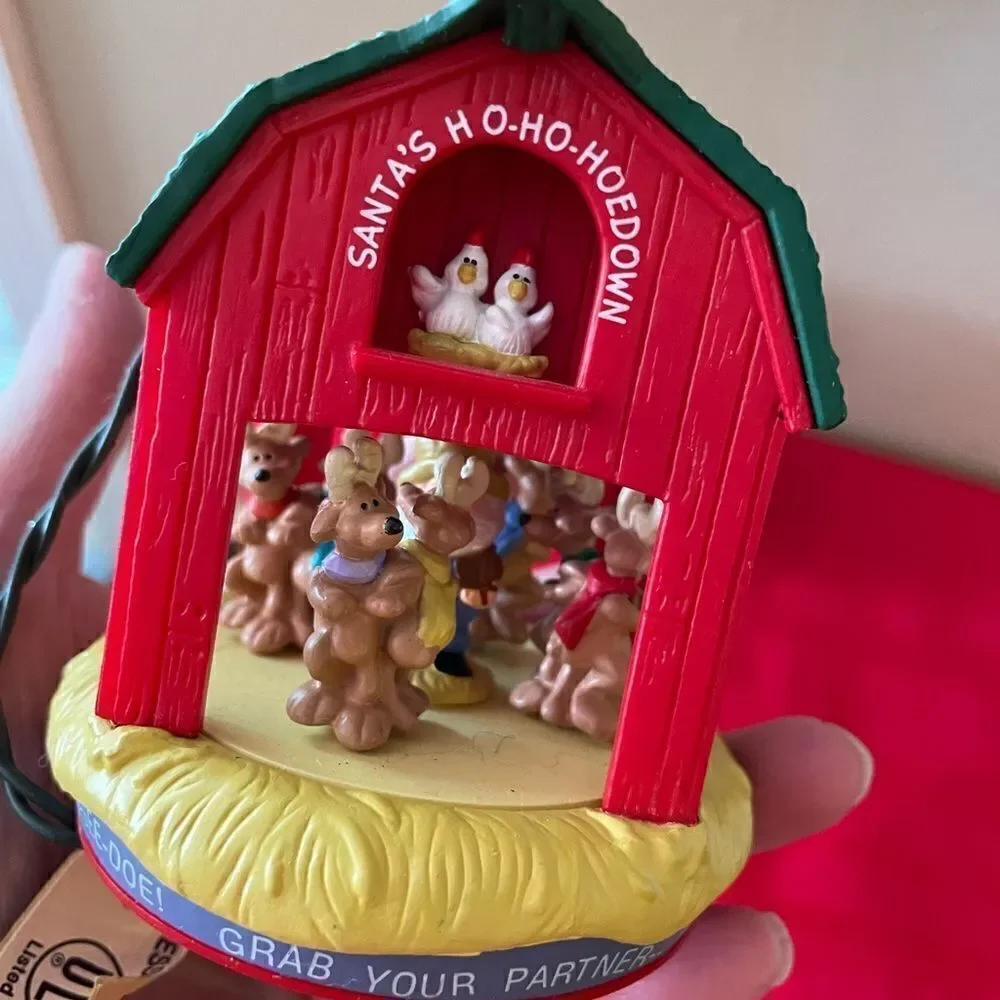 Hallmark Keepsake Santa’s Ho Ho Hoedown Magic Ornament
